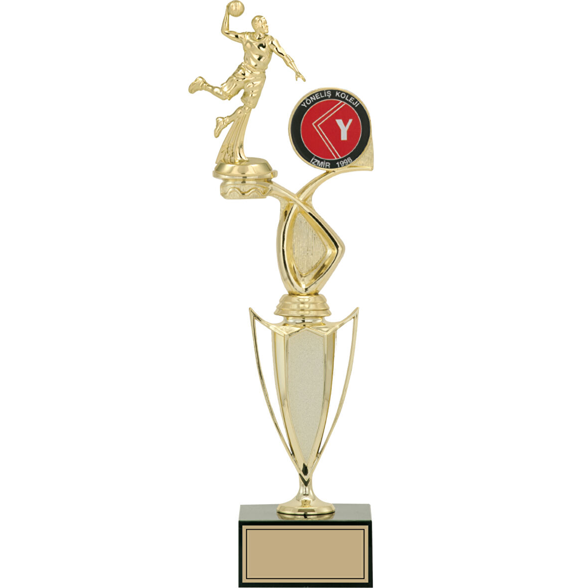 ODAK KUPA - Figürlü Kupalar - Hentbol Figürlü Kupalar FG-043 B - 43 cm
