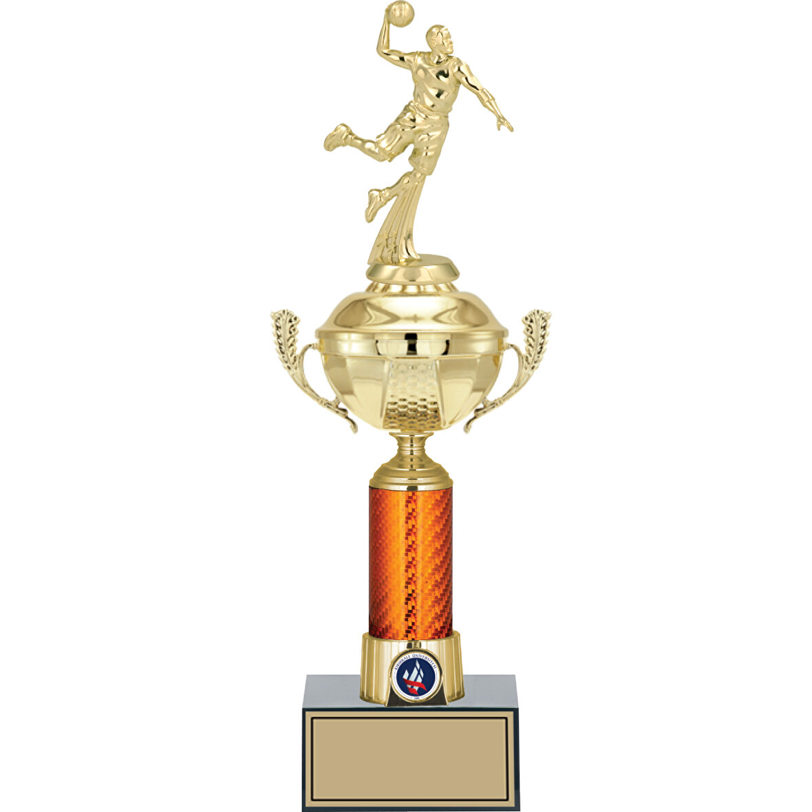 ODAK KUPA - Figürlü Kupalar - Hentbol Figürlü Kupalar FG-056 C - 42 cm