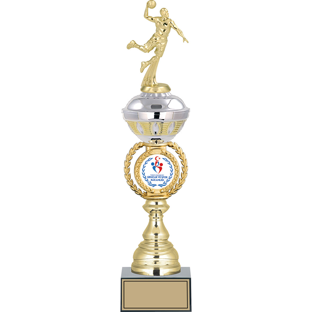 ODAK KUPA - Figürlü Kupalar - Hentbol Figürlü Kupalar FG-066 C - 46 cm