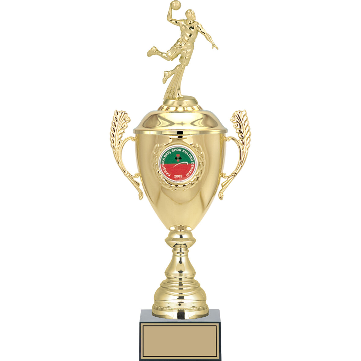 ODAK KUPA - Figürlü Kupalar - Hentbol Figürlü Kupalar FG-080 C - 48 cm