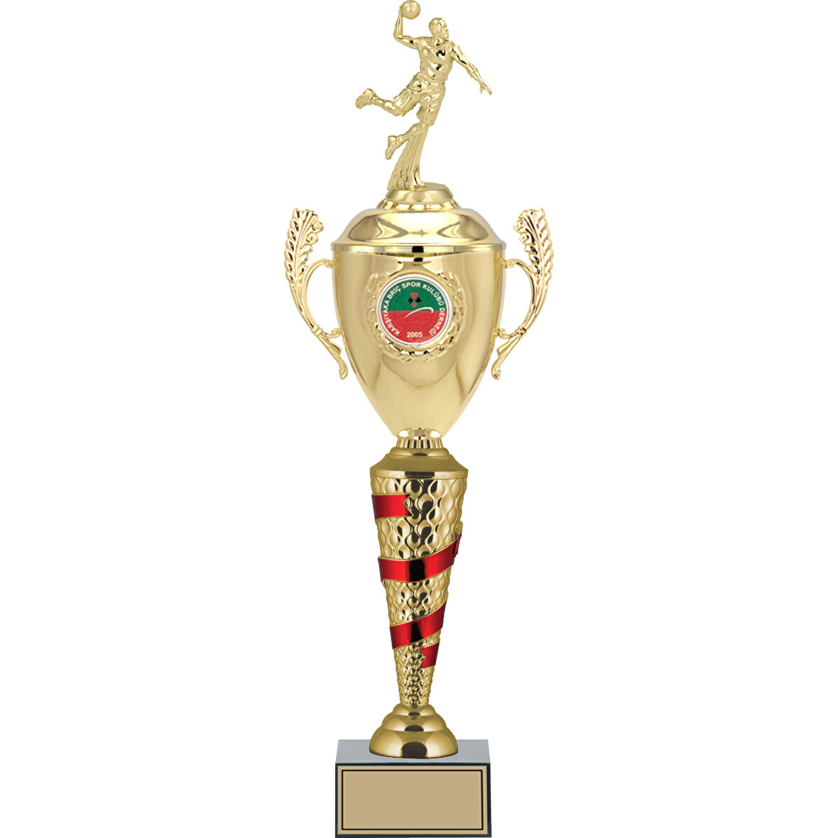 ODAK KUPA - Figürlü Kupalar - Hentbol Figürlü Kupalar FG-082 B - 60 cm