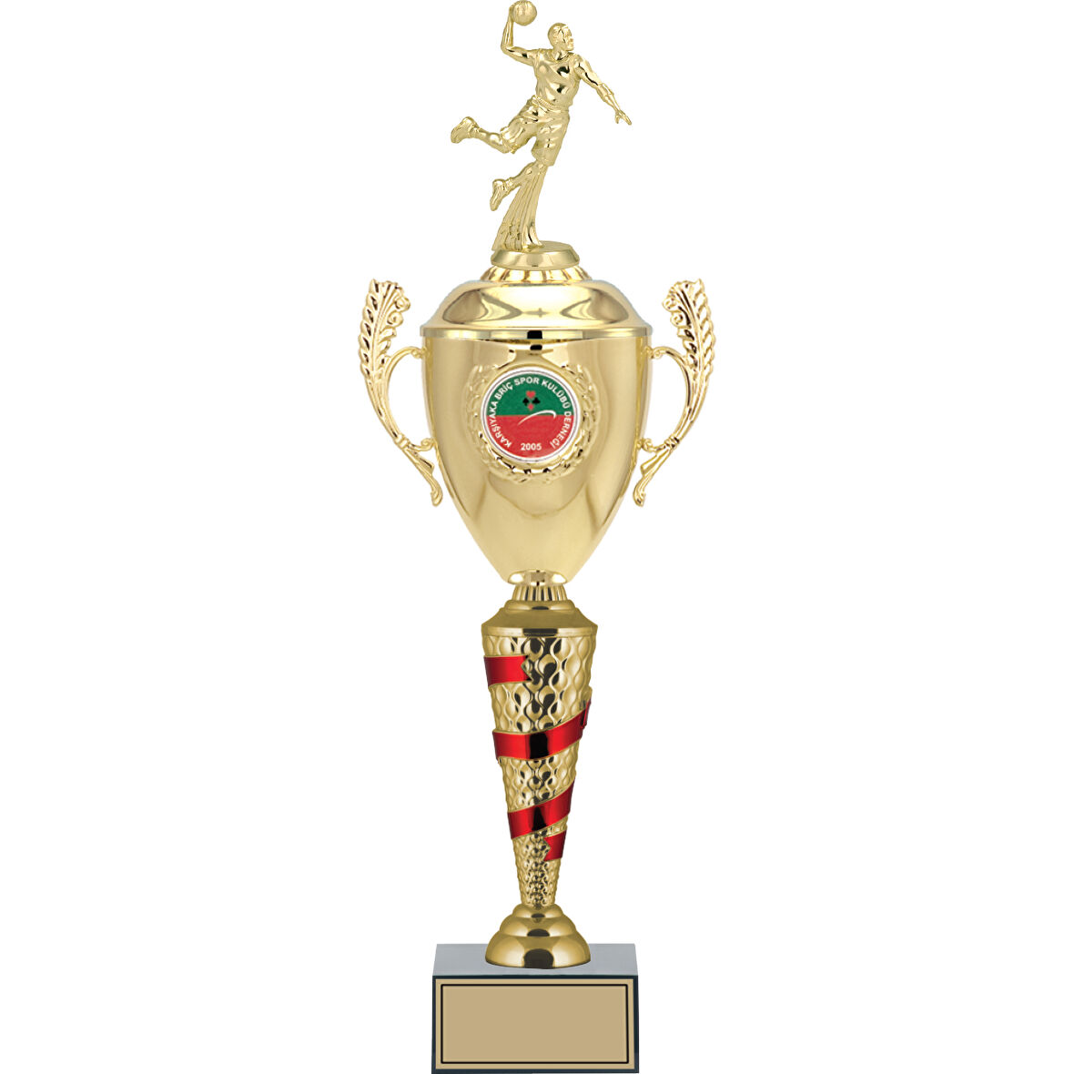 ODAK KUPA - Figürlü Kupalar - Hentbol Figürlü Kupalar FG-082 C - 57 cm