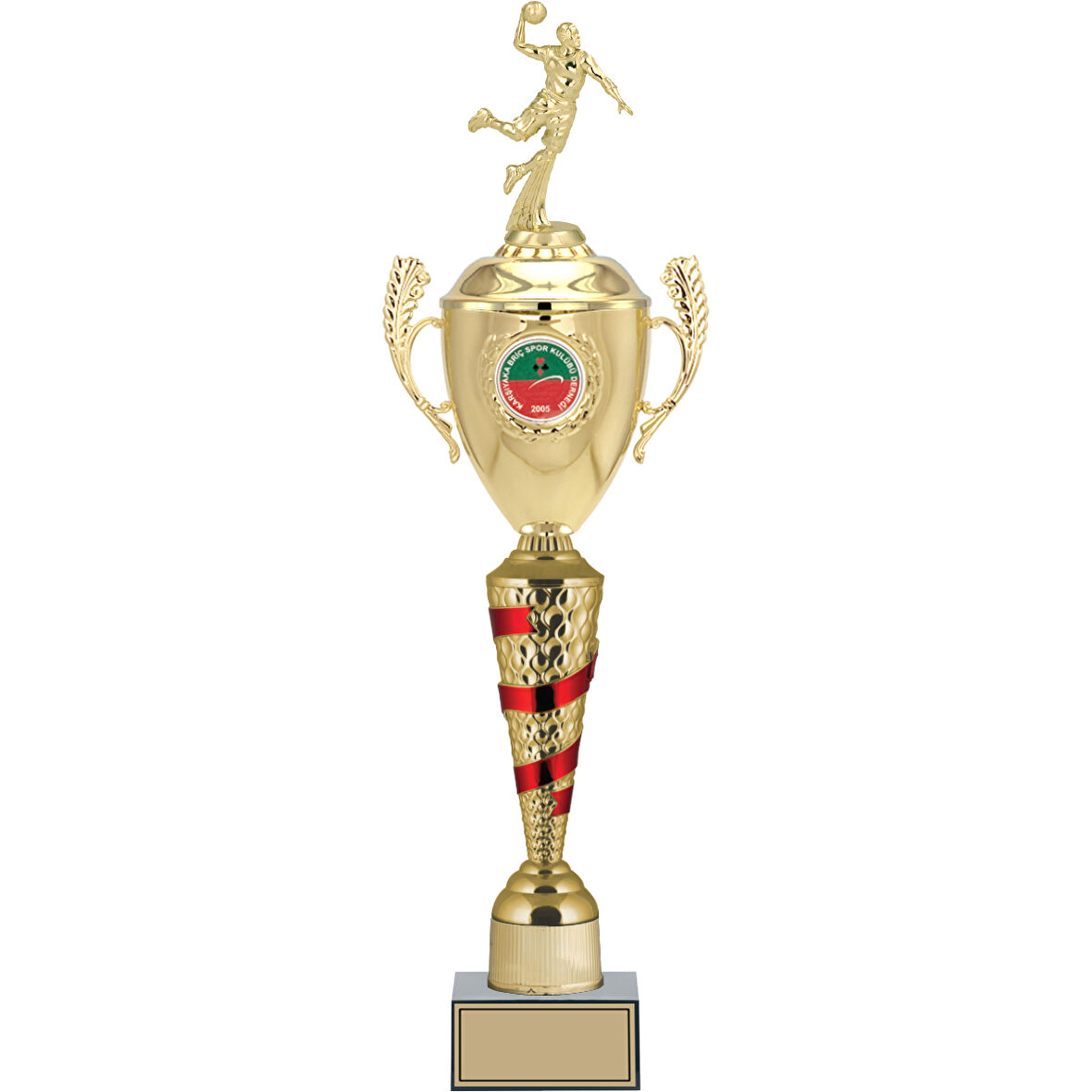 ODAK KUPA - Figürlü Kupalar - Hentbol Figürlü Kupalar FG-084 B - 64 cm