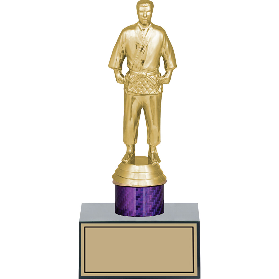 ODAK KUPA - Figürlü Kupalar - Judo / Karate Figürlü Kupalar FG-002 C - 21 cm