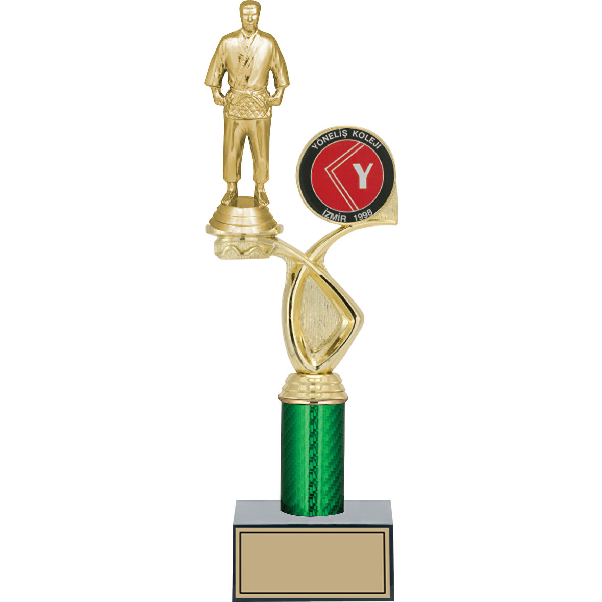 ODAK KUPA - Figürlü Kupalar - Judo / Karate Figürlü Kupalar FG-018 C - 35 cm