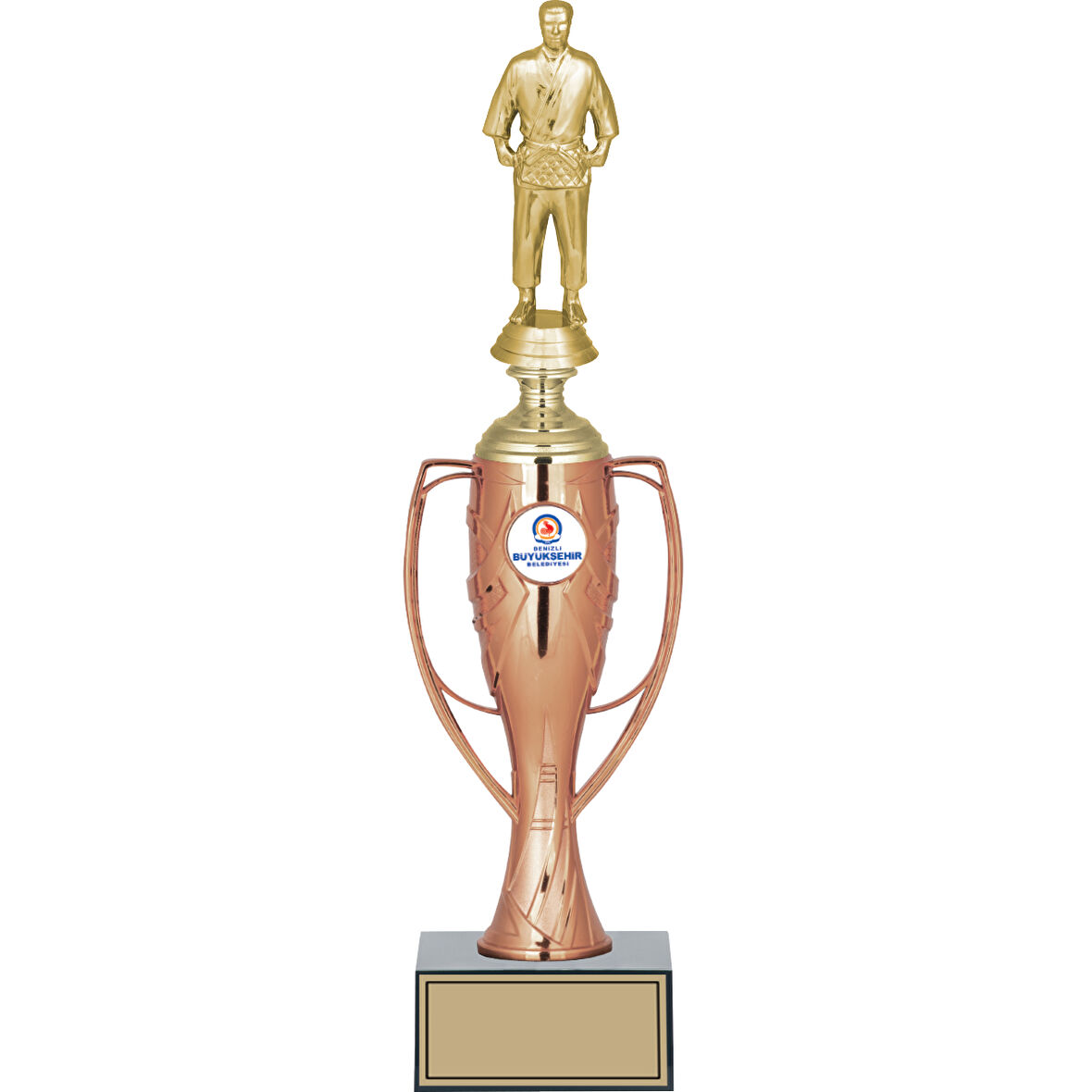 ODAK KUPA - Figürlü Kupalar - Judo / Karate Figürlü Kupalar FG-025 C - 38 cm