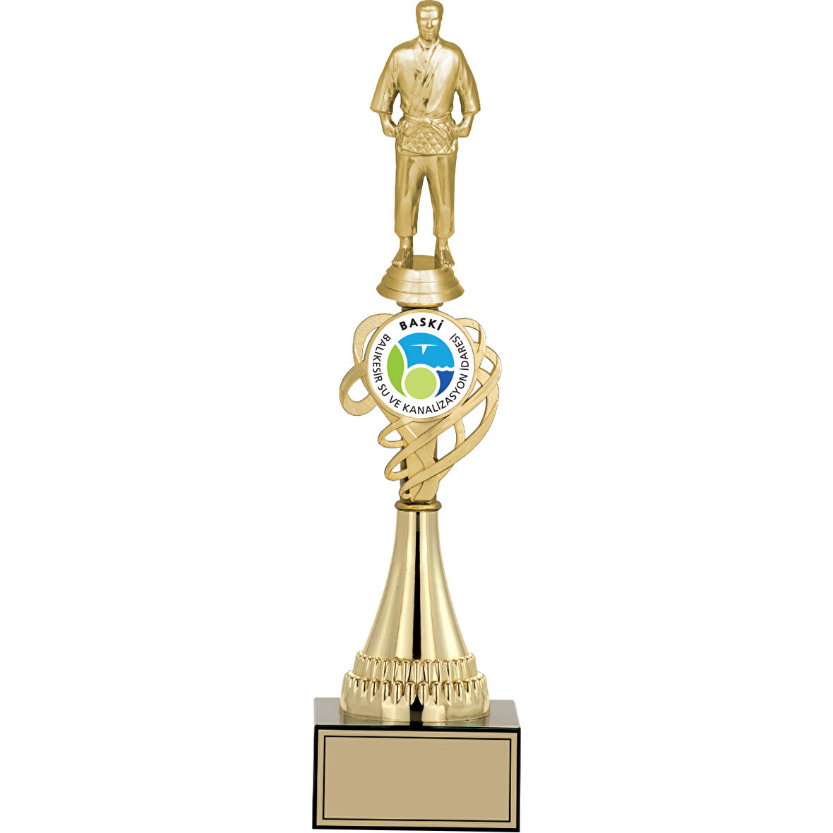 ODAK KUPA - Figürlü Kupalar - Judo / Karate Figürlü Kupalar FG-034 A - 39 cm
