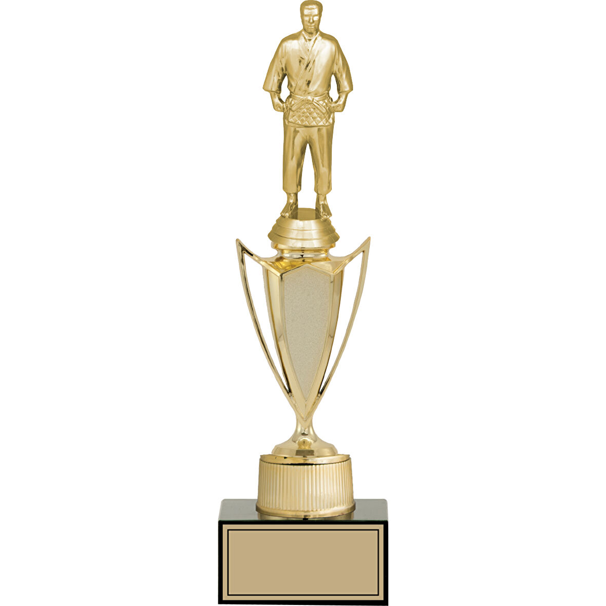 ODAK KUPA - Figürlü Kupalar - Judo / Karate Figürlü Kupalar FG-040 C - 34 cm