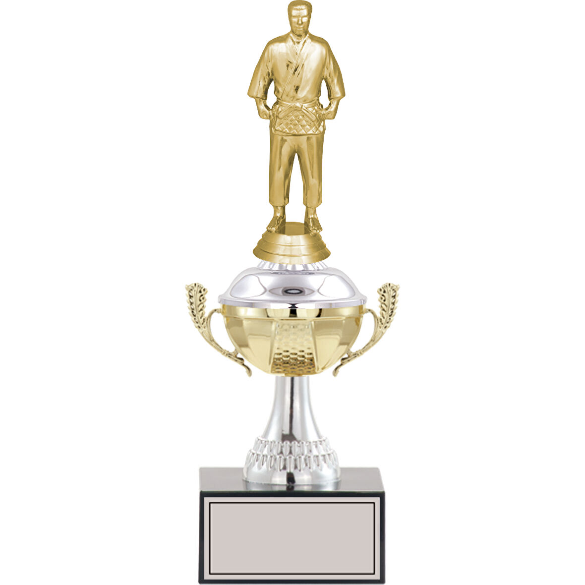 ODAK KUPA - Figürlü Kupalar - Judo / Karate Figürlü Kupalar FG-046 C - 31 cm