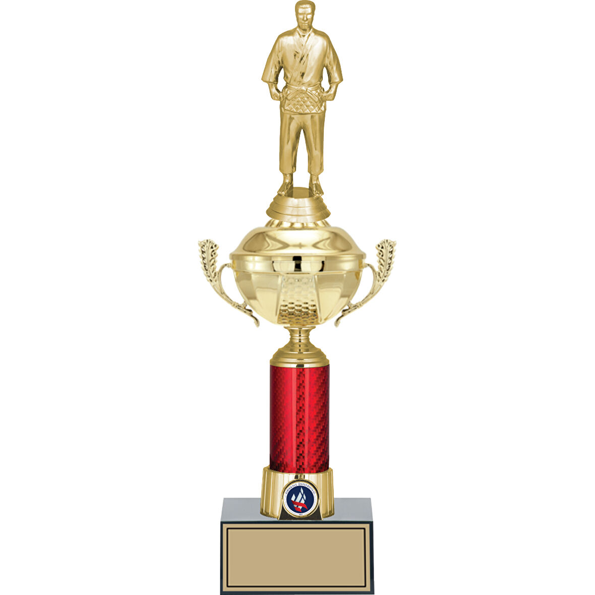 ODAK KUPA - Figürlü Kupalar - Judo / Karate Figürlü Kupalar FG-054 C - 41 cm