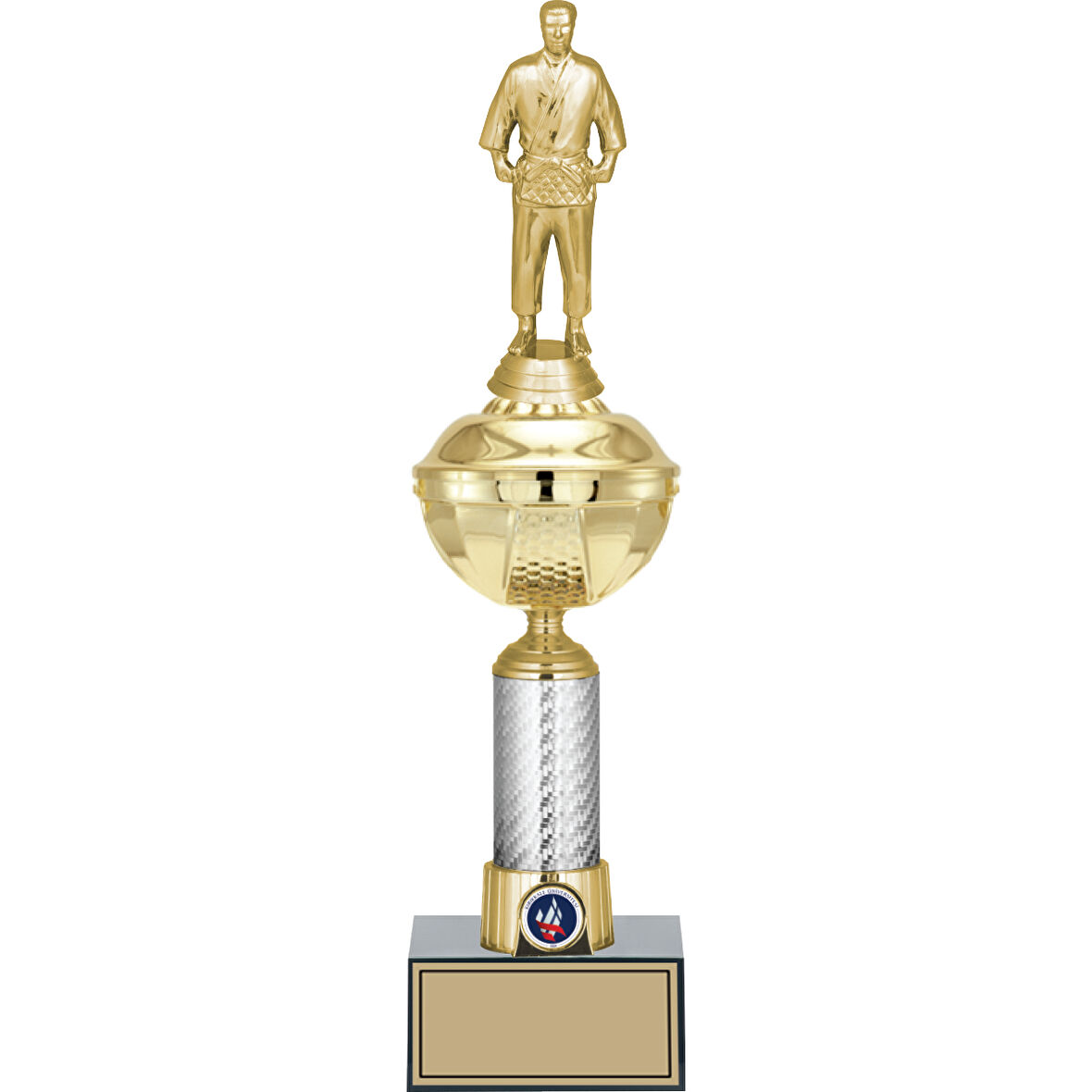 ODAK KUPA - Figürlü Kupalar - Judo / Karate Figürlü Kupalar FG-057 C - 41 cm