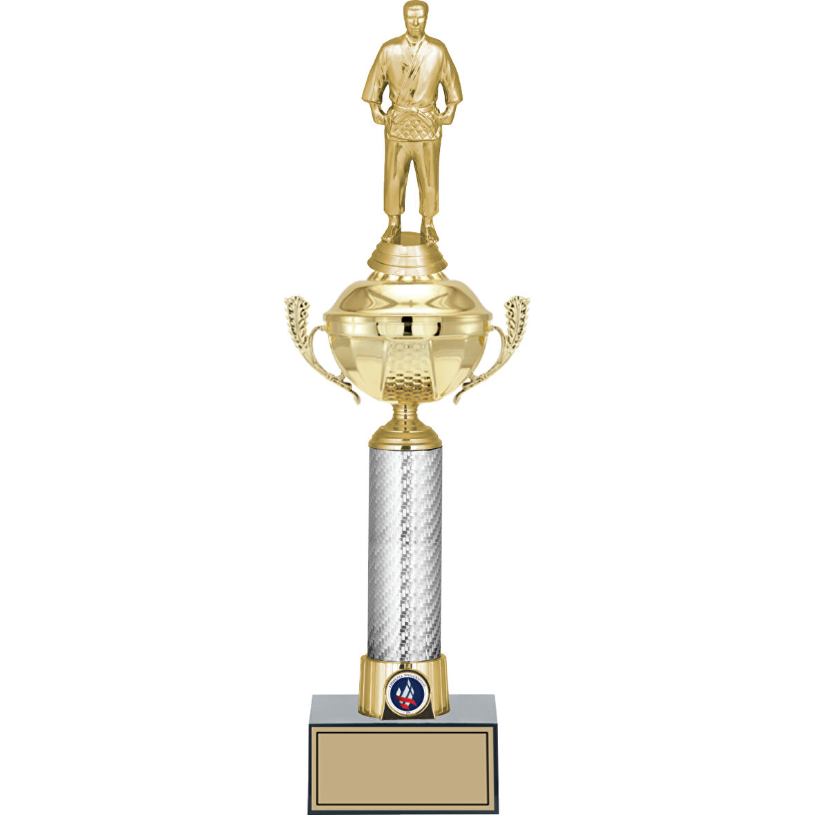 ODAK KUPA - Figürlü Kupalar - Judo / Karate Figürlü Kupalar FG-058 A - 46 cm