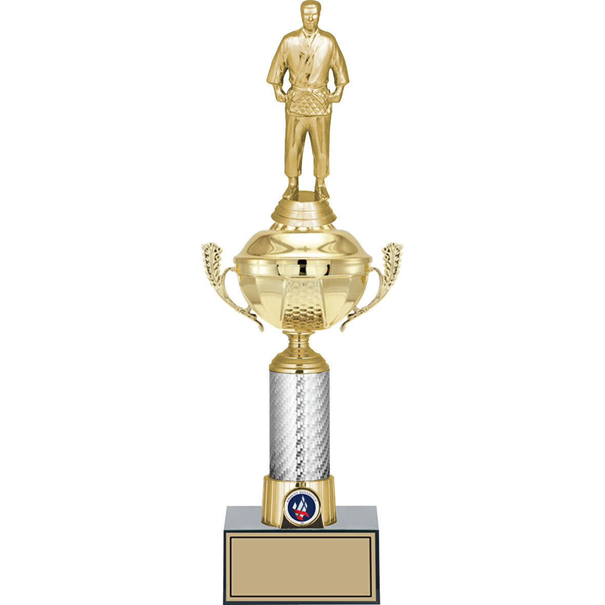 ODAK KUPA - Figürlü Kupalar - Judo / Karate Figürlü Kupalar FG-058 C - 41 cm