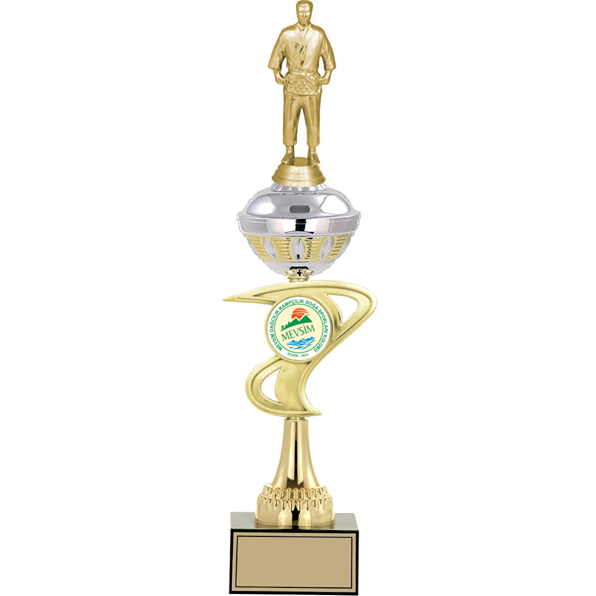 ODAK KUPA - Figürlü Kupalar - Judo / Karate Figürlü Kupalar FG-065 B - 47 cm