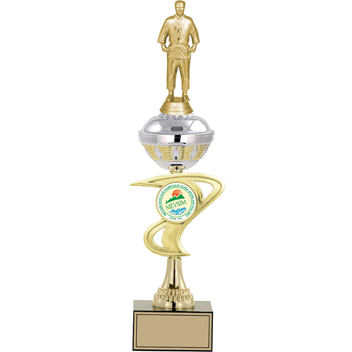 ODAK KUPA - Figürlü Kupalar - Judo / Karate Figürlü Kupalar FG-065 C - 45 cm