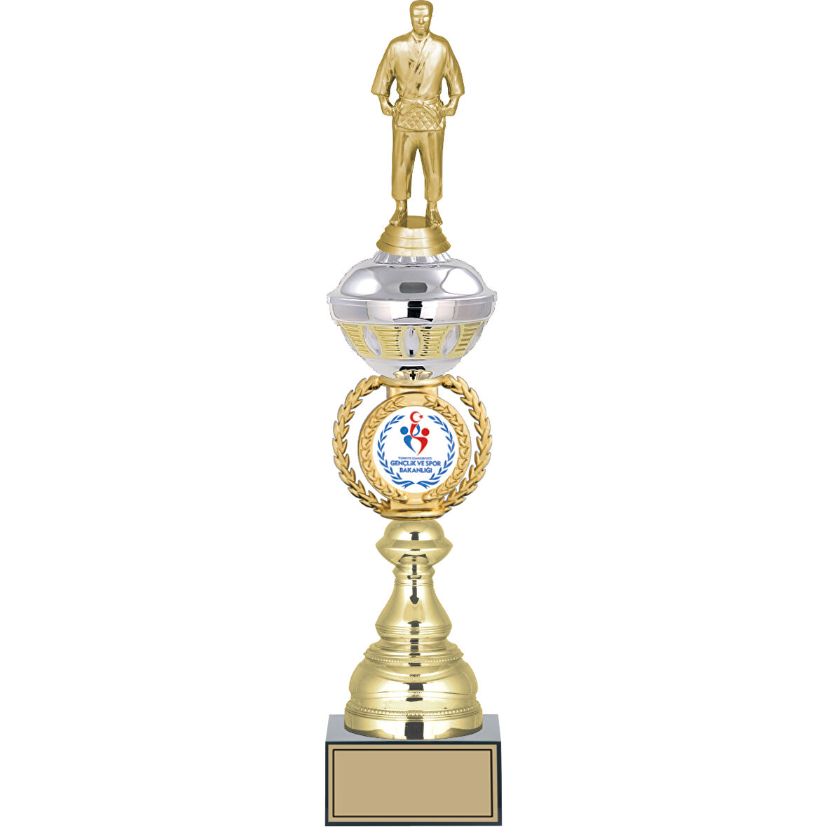 ODAK KUPA - Figürlü Kupalar - Judo / Karate Figürlü Kupalar FG-066 B - 47 cm