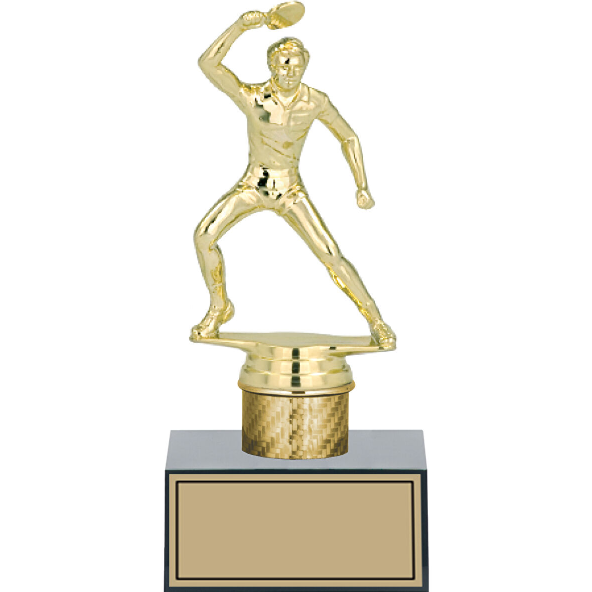 ODAK KUPA - Figürlü Kupalar - Masa Tenisi Erkek Figürlü Kupalar FG-001 B - 19 cm