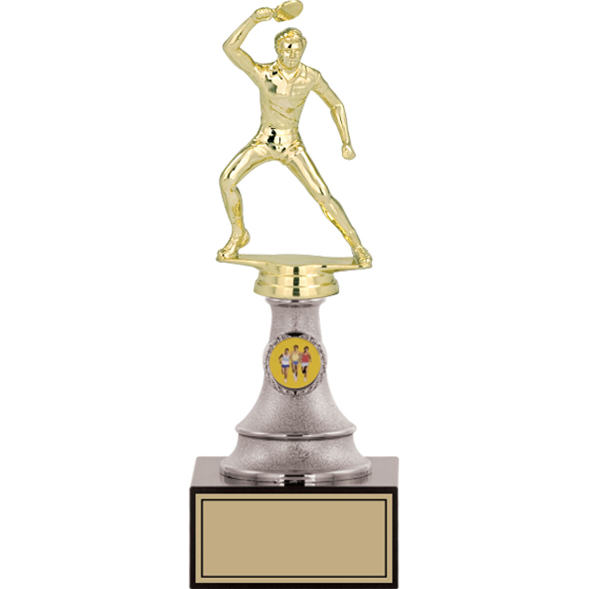 ODAK KUPA - Figürlü Kupalar - Masa Tenisi Erkek Figürlü Kupalar FG-010 B - 26 cm