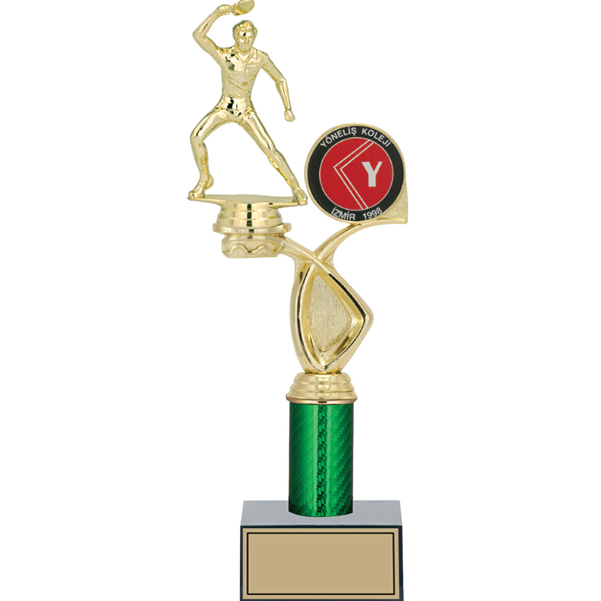 ODAK KUPA - Figürlü Kupalar - Masa Tenisi Erkek Figürlü Kupalar FG-018 C - 34 cm