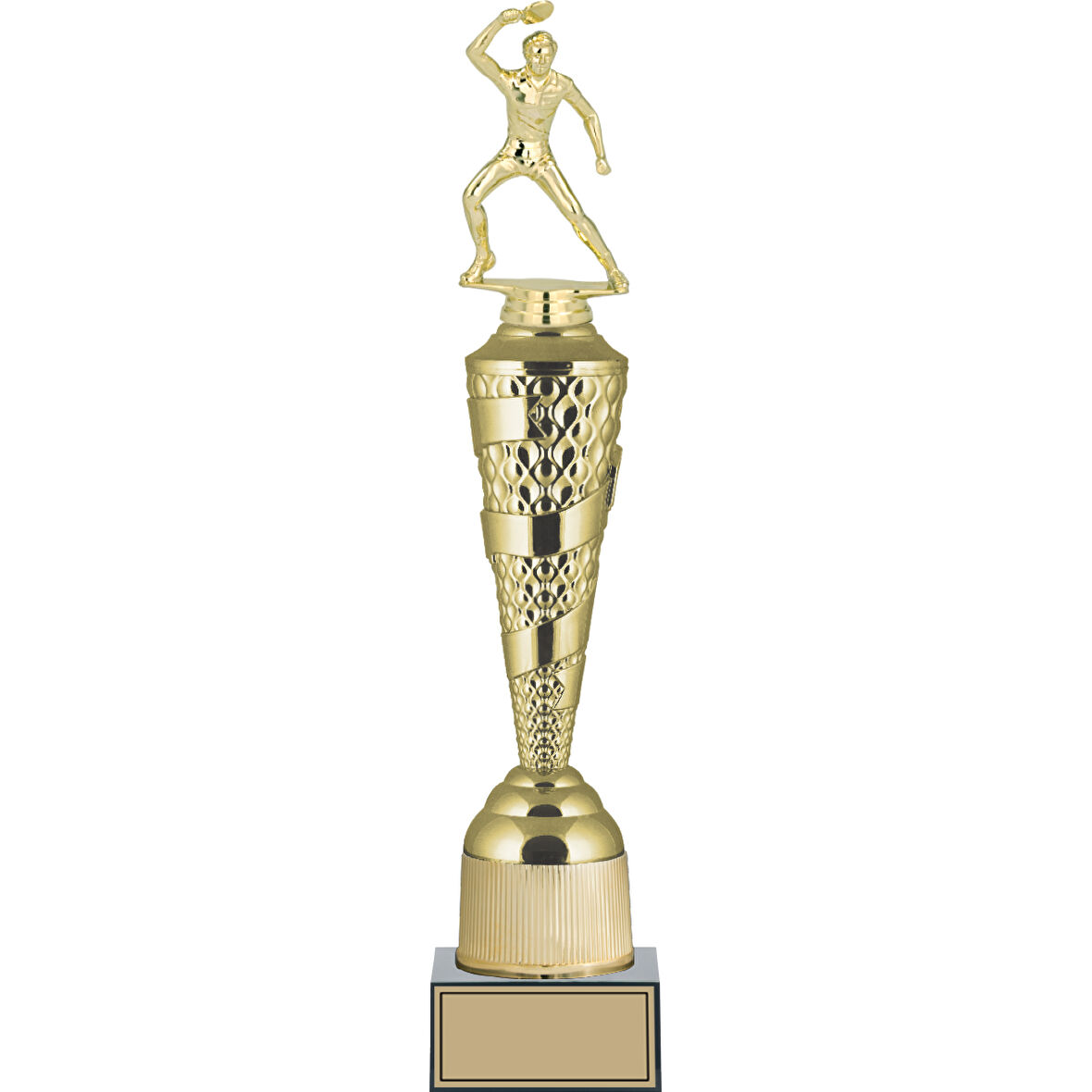ODAK KUPA - Figürlü Kupalar - Masa Tenisi Erkek Figürlü Kupalar FG-027 A - 47 cm