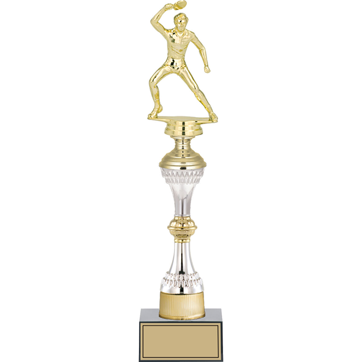 ODAK KUPA - Figürlü Kupalar - Masa Tenisi Erkek Figürlü Kupalar FG-032 C - 38 cm