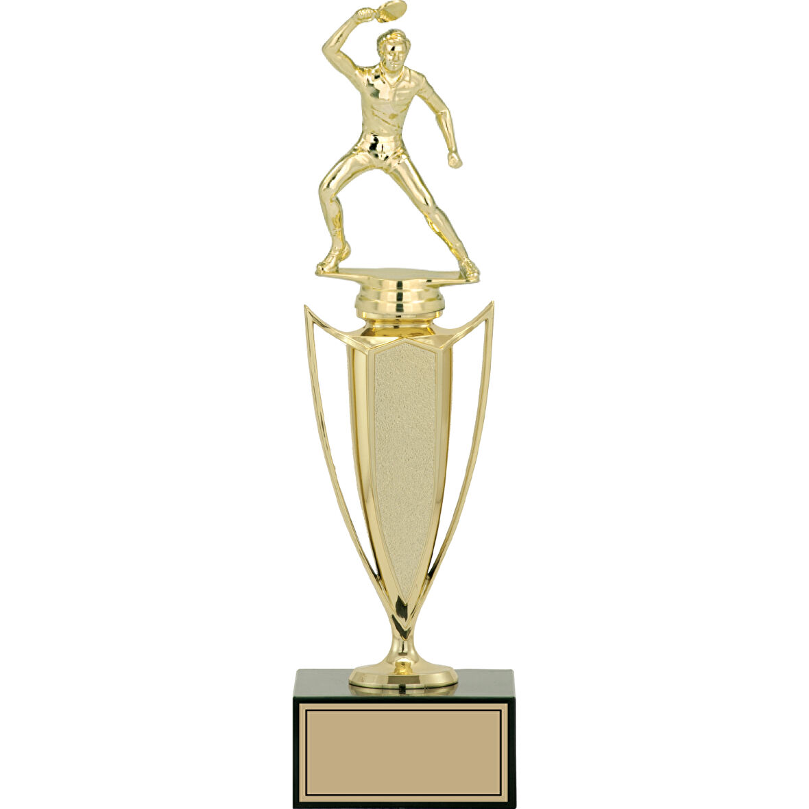 ODAK KUPA - Figürlü Kupalar - Masa Tenisi Erkek Figürlü Kupalar FG-039 A - 34 cm