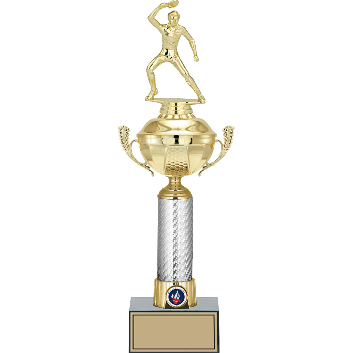 ODAK KUPA - Figürlü Kupalar - Masa Tenisi Erkek Figürlü Kupalar FG-058 B - 42 cm