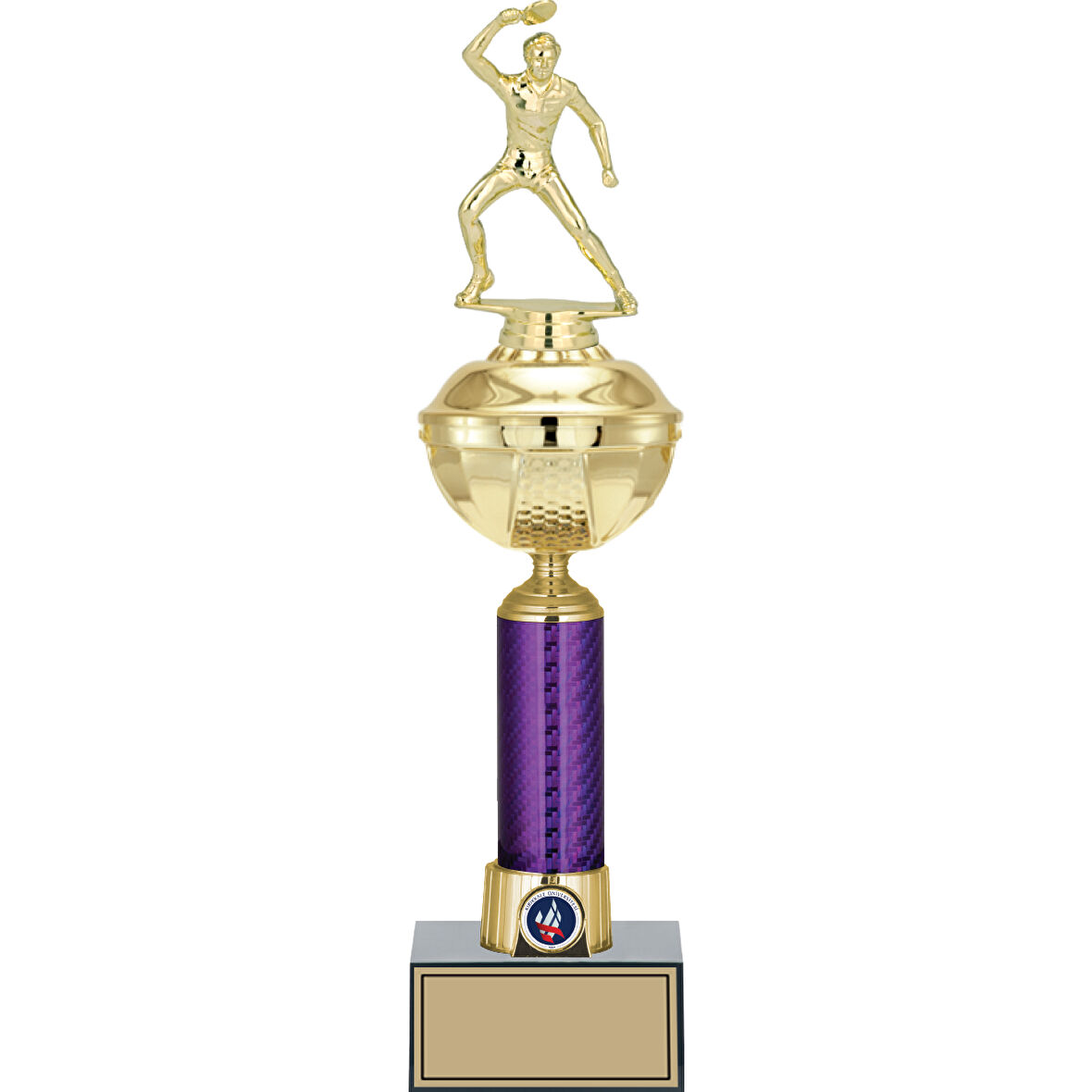 ODAK KUPA - Figürlü Kupalar - Masa Tenisi Erkek Figürlü Kupalar FG-059 B - 42 cm