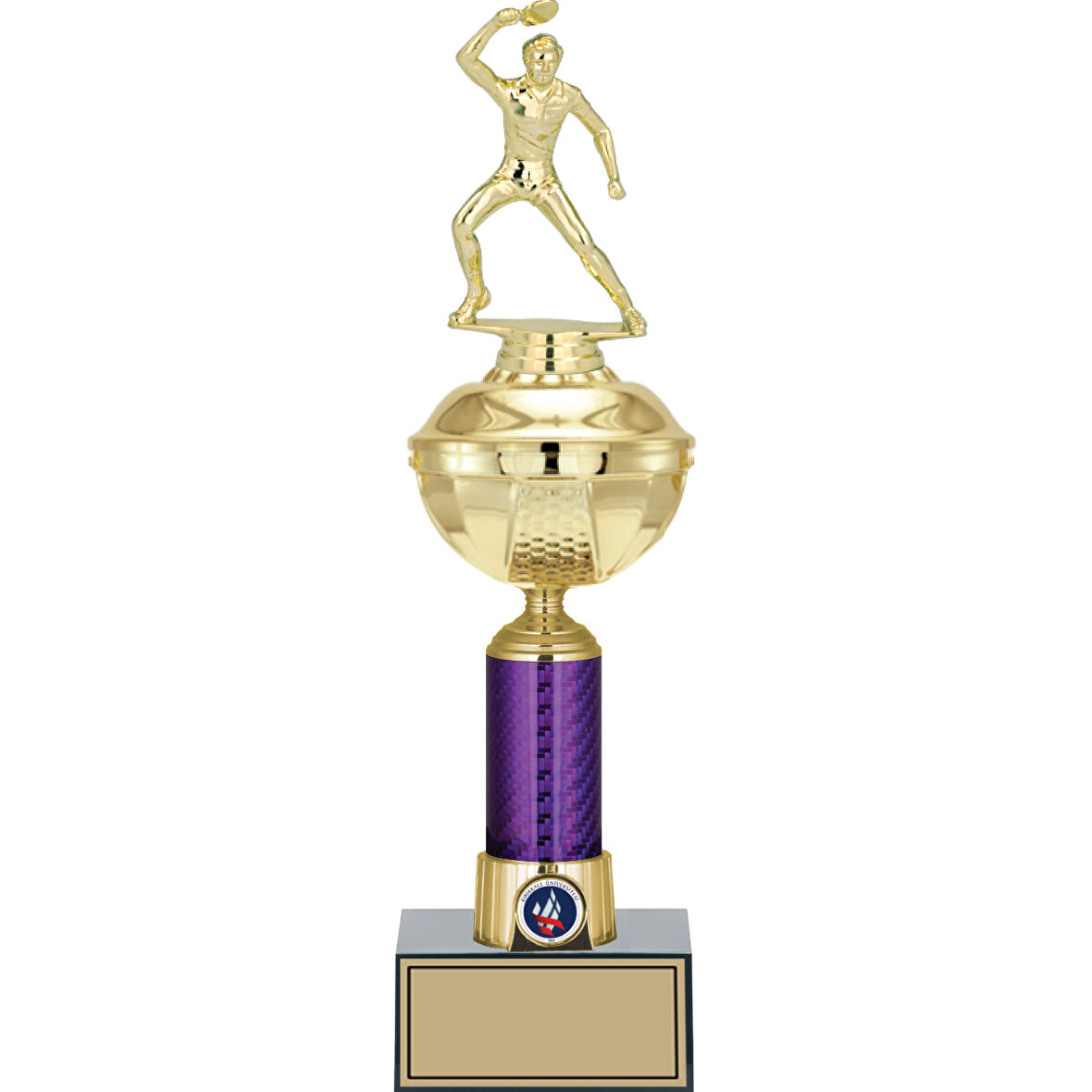 ODAK KUPA - Figürlü Kupalar - Masa Tenisi Erkek Figürlü Kupalar FG-059 C - 40 cm