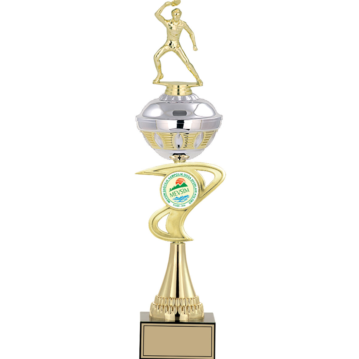 ODAK KUPA - Figürlü Kupalar - Masa Tenisi Erkek Figürlü Kupalar FG-065 A - 48 cm