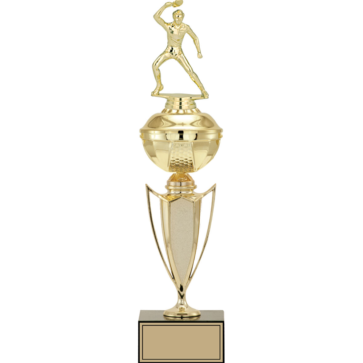 ODAK KUPA - Figürlü Kupalar - Masa Tenisi Erkek Figürlü Kupalar FG-067 B - 42 cm