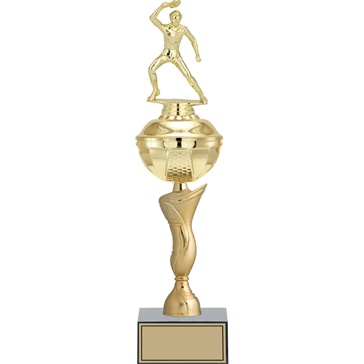 ODAK KUPA - Figürlü Kupalar - Masa Tenisi Erkek Figürlü Kupalar FG-069 C - 44 cm