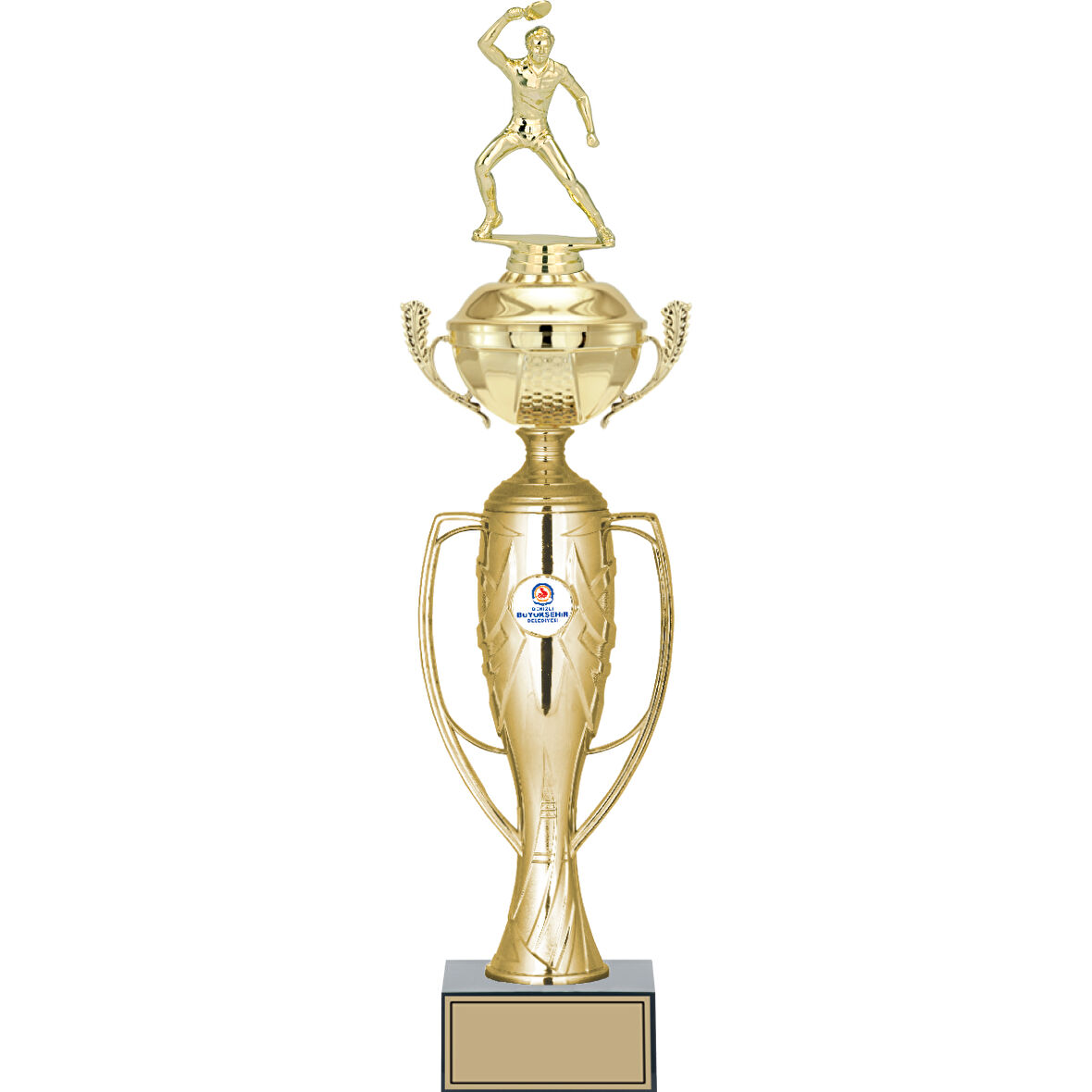 ODAK KUPA - Figürlü Kupalar - Masa Tenisi Erkek Figürlü Kupalar FG-072 B - 49 cm
