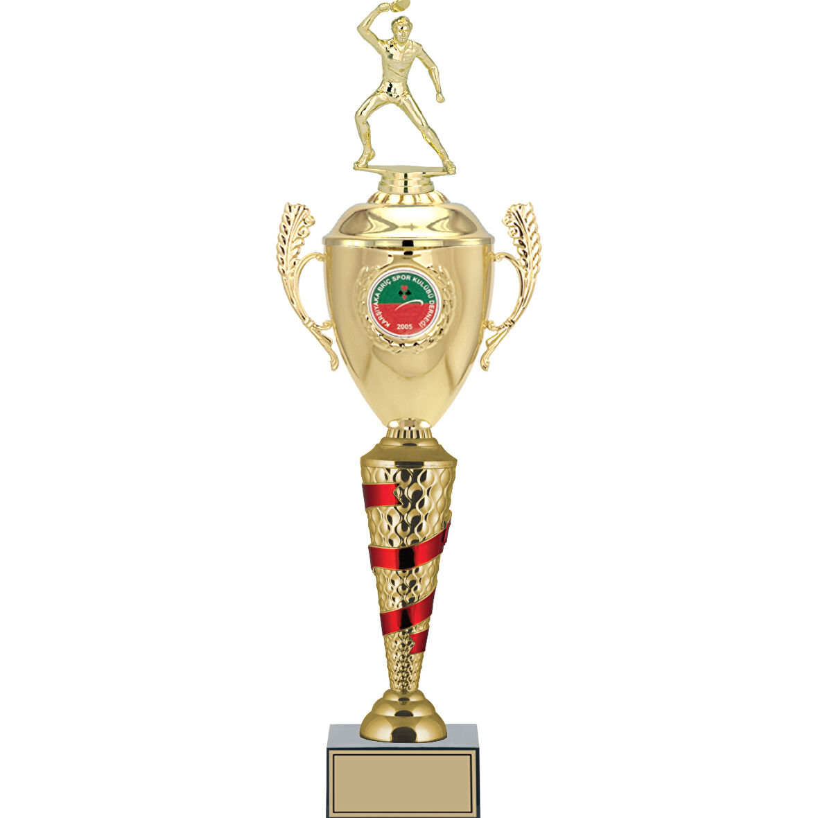 ODAK KUPA - Figürlü Kupalar - Masa Tenisi Erkek Figürlü Kupalar FG-082 B - 58 cm