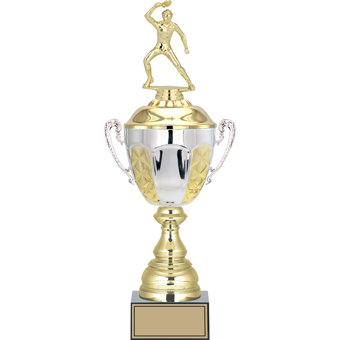 ODAK KUPA - Figürlü Kupalar - Masa Tenisi Erkek Figürlü Kupalar FG-087 B - 44 cm
