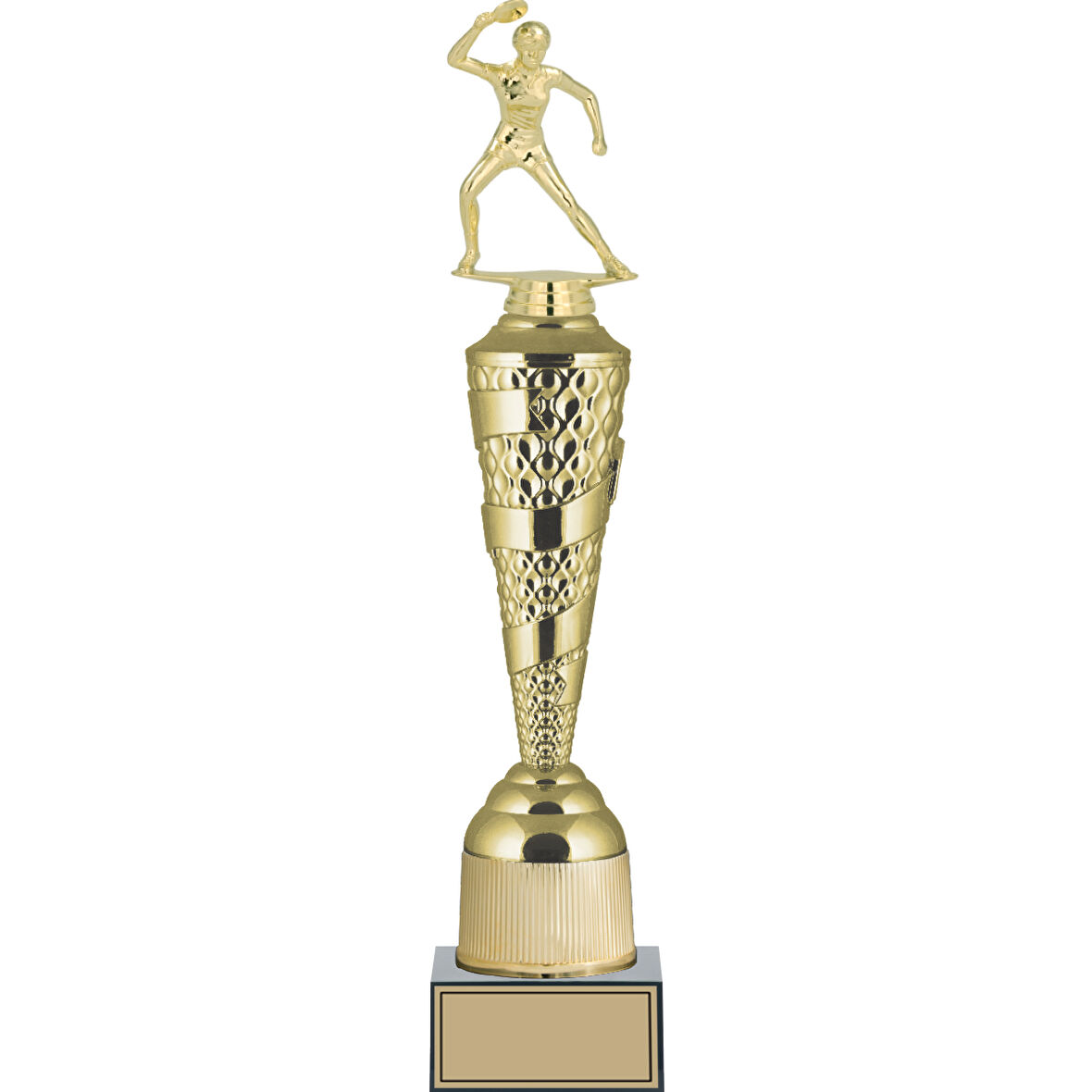 ODAK KUPA - Figürlü Kupalar - Masa Tenisi Kadın Figürlü Kupalar FG-027 A - 47 cm