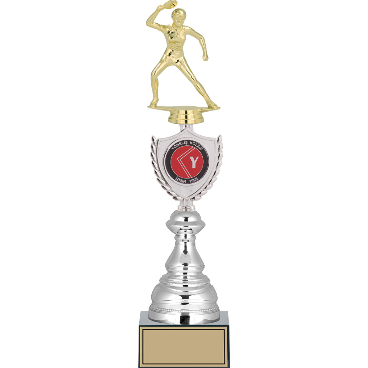 ODAK KUPA - Figürlü Kupalar - Masa Tenisi Kadın Figürlü Kupalar FG-035 B - 39 cm