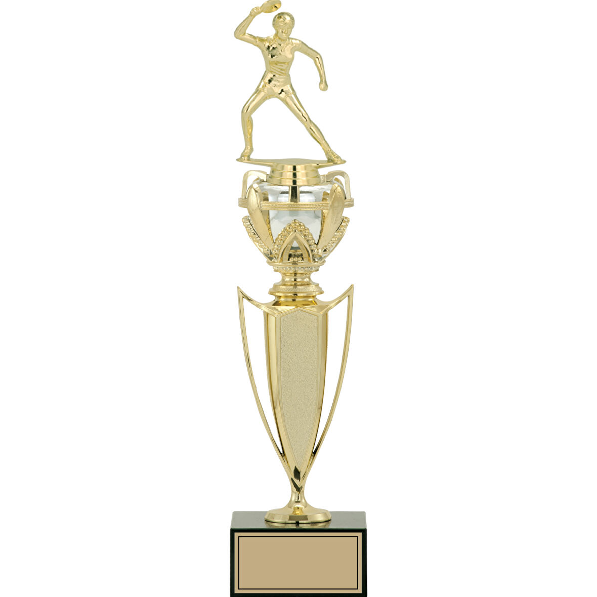 ODAK KUPA - Figürlü Kupalar - Masa Tenisi Kadın Figürlü Kupalar FG-044 A - 42 cm