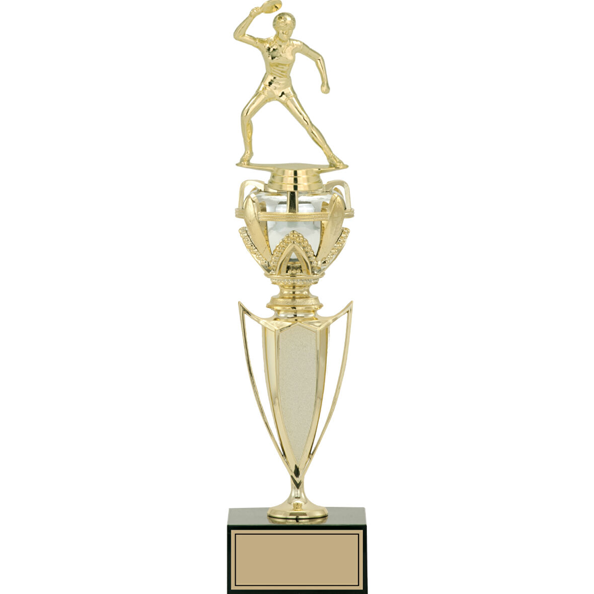 ODAK KUPA - Figürlü Kupalar - Masa Tenisi Kadın Figürlü Kupalar FG-044 B - 40 cm