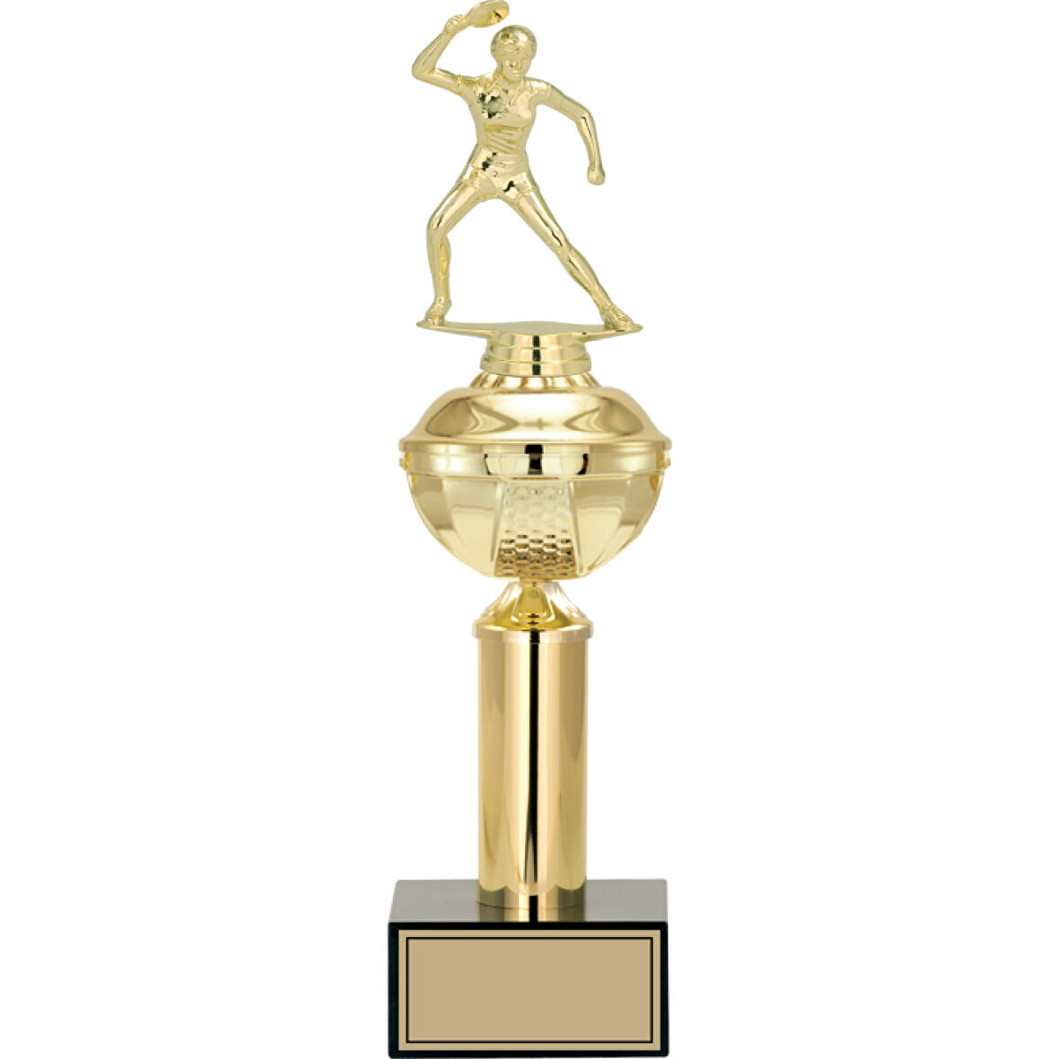 ODAK KUPA - Figürlü Kupalar - Masa Tenisi Kadın Figürlü Kupalar FG-047 C - 38 cm