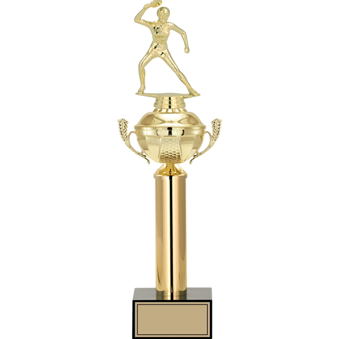 ODAK KUPA - Figürlü Kupalar - Masa Tenisi Kadın Figürlü Kupalar FG-048 A - 43 cm