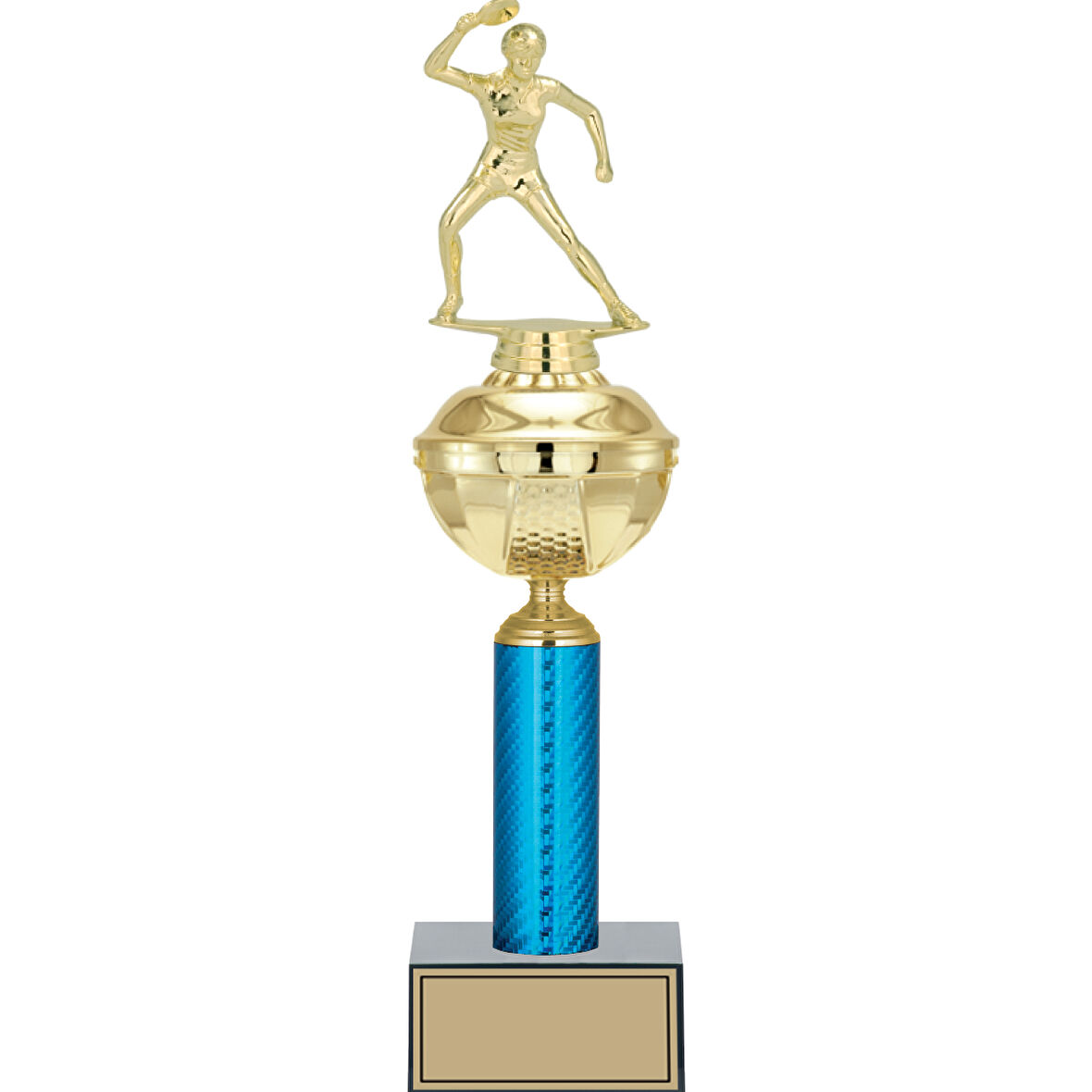 ODAK KUPA - Figürlü Kupalar - Masa Tenisi Kadın Figürlü Kupalar FG-051 A - 41 cm