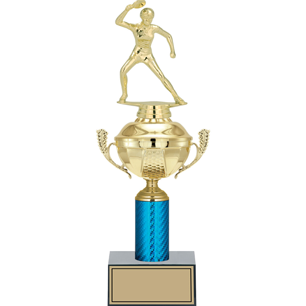 ODAK KUPA - Figürlü Kupalar - Masa Tenisi Kadın Figürlü Kupalar FG-052 C - 36 cm