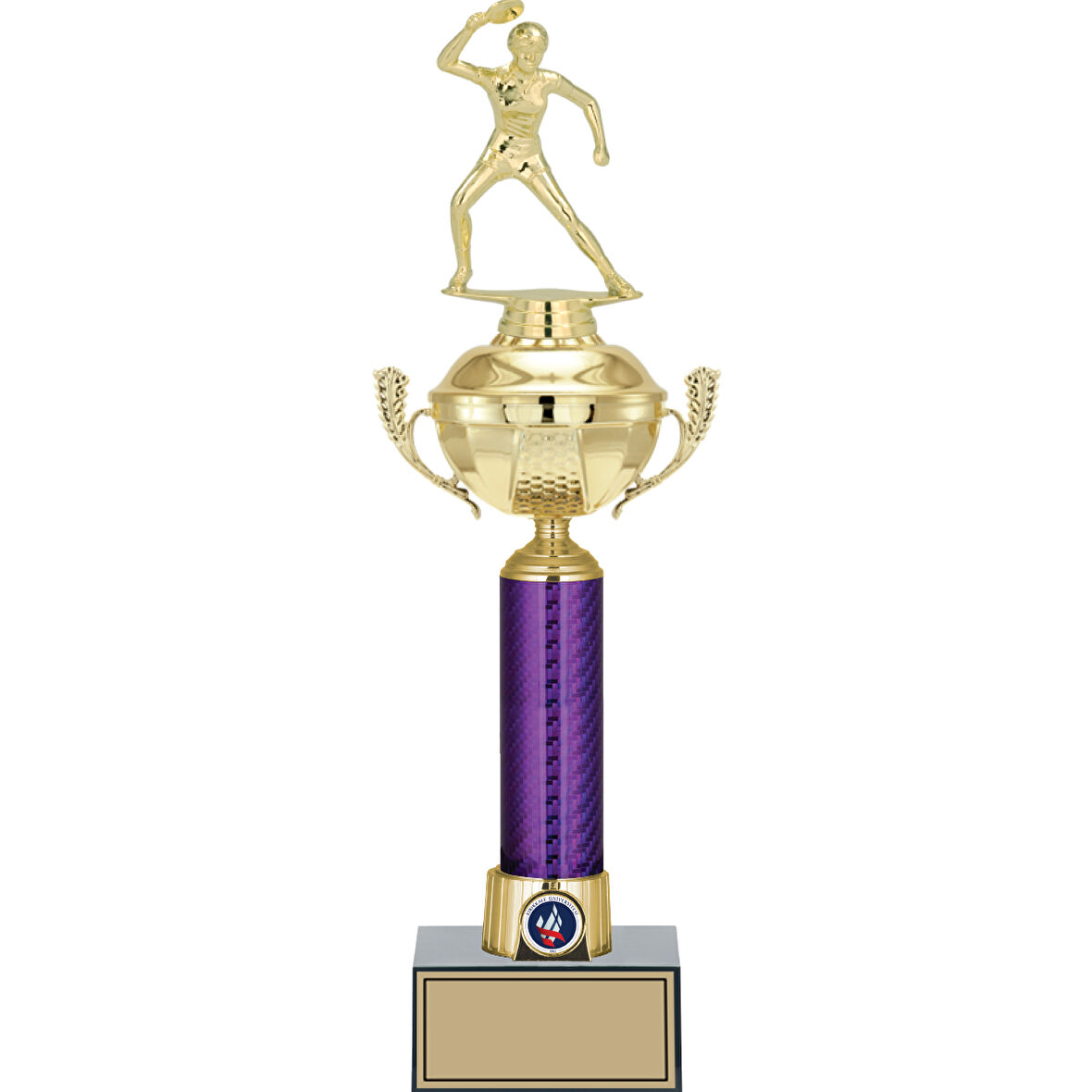 ODAK KUPA - Figürlü Kupalar - Masa Tenisi Kadın Figürlü Kupalar FG-060 A - 45 cm