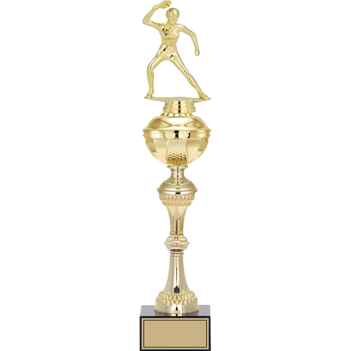 ODAK KUPA - Figürlü Kupalar - Masa Tenisi Kadın Figürlü Kupalar FG-061 B - 46 cm