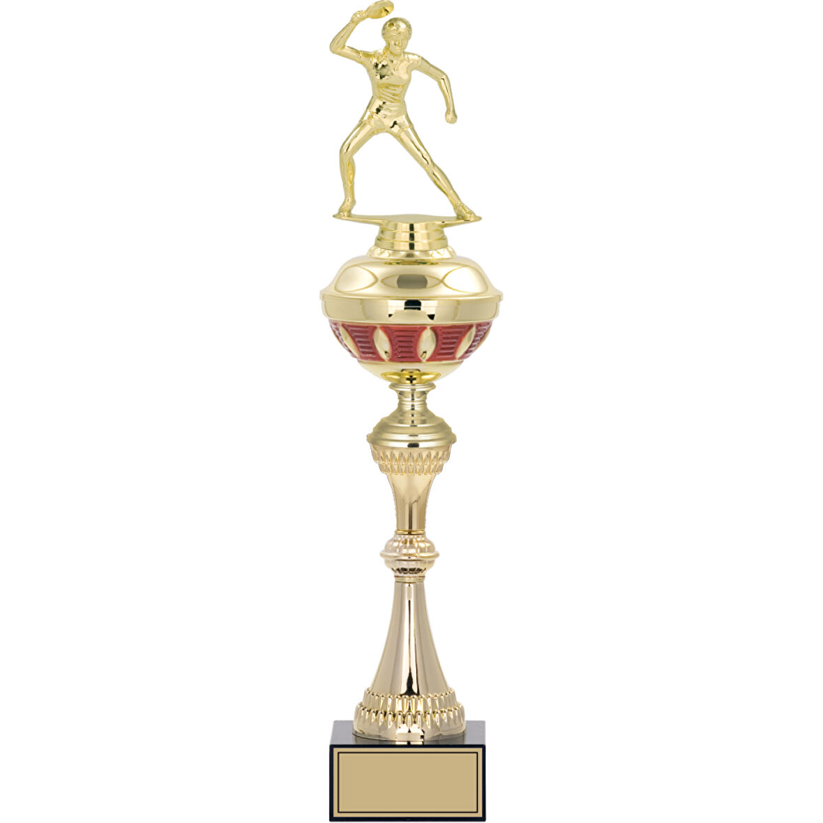 ODAK KUPA - Figürlü Kupalar - Masa Tenisi Kadın Figürlü Kupalar FG-064 A - 49 cm