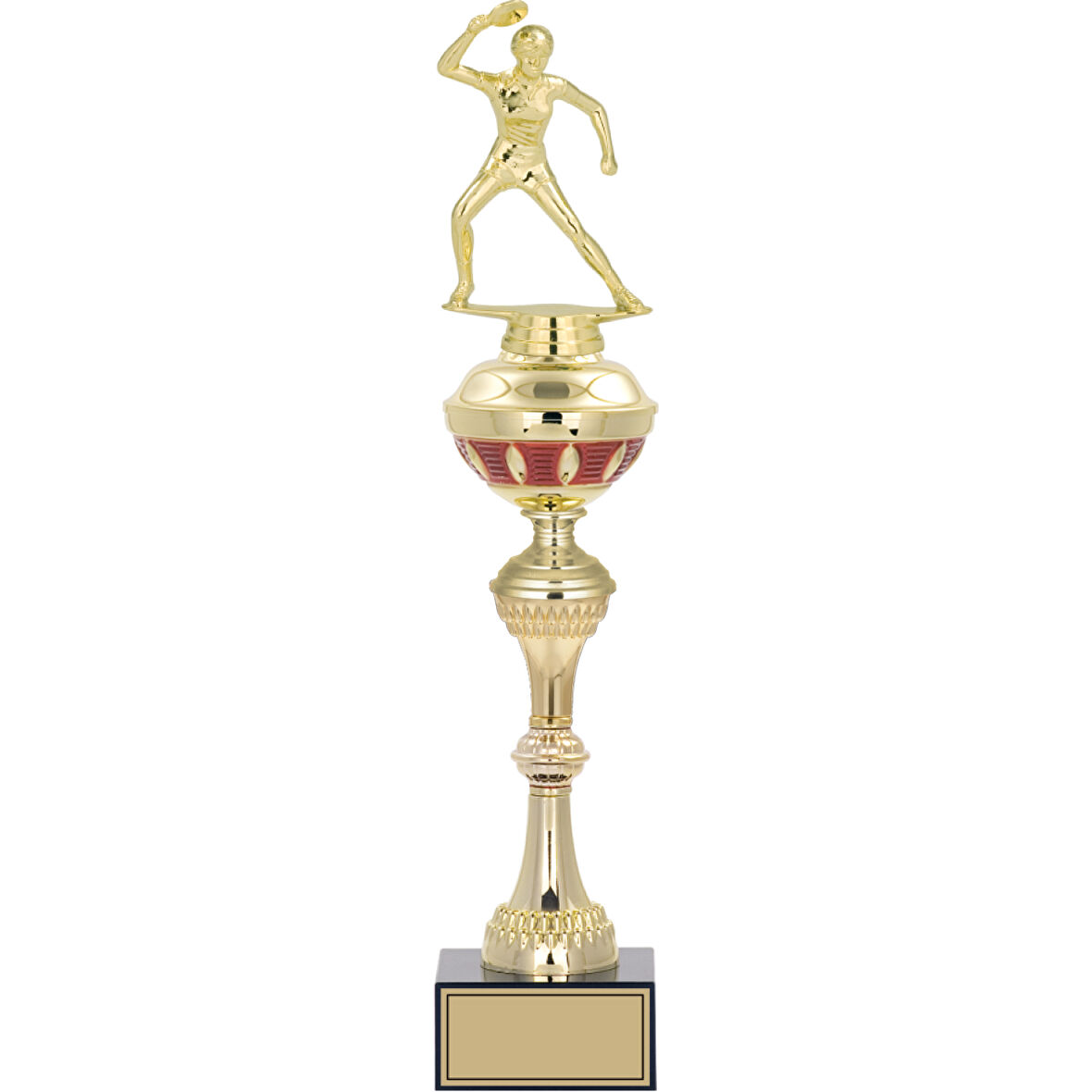 ODAK KUPA - Figürlü Kupalar - Masa Tenisi Kadın Figürlü Kupalar FG-064 B - 46 cm