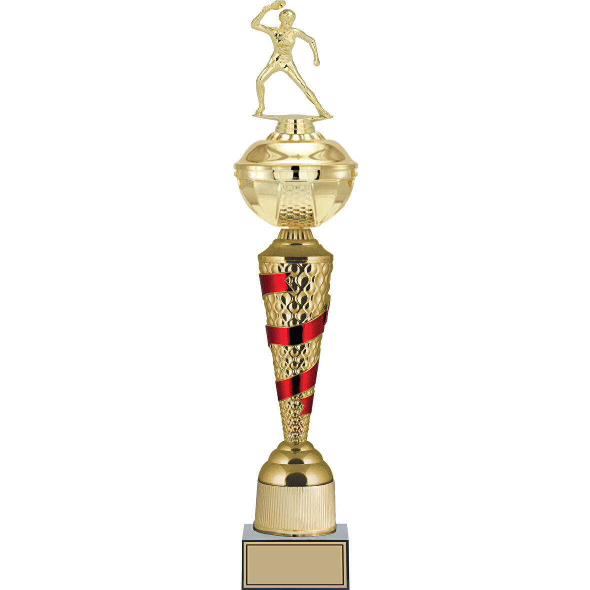 ODAK KUPA - Figürlü Kupalar - Masa Tenisi Kadın Figürlü Kupalar FG-077 A - 57 cm