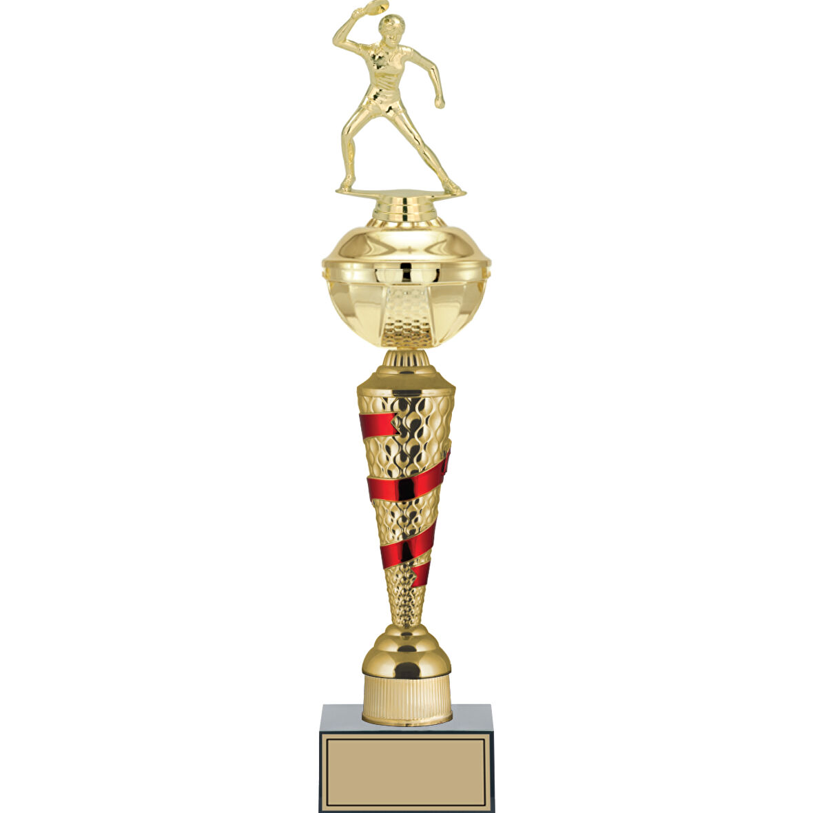 ODAK KUPA - Figürlü Kupalar - Masa Tenisi Kadın Figürlü Kupalar FG-077 C - 48 cm