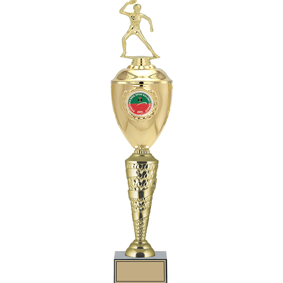 ODAK KUPA - Figürlü Kupalar - Masa Tenisi Kadın Figürlü Kupalar FG-081 B - 58 cm